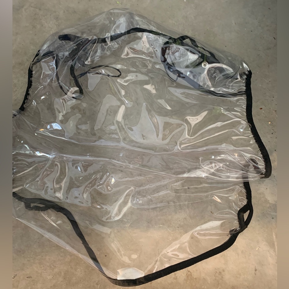 Chariot bike trailer  rain cover
